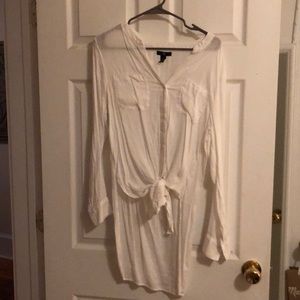 Gap white Tunic blouse